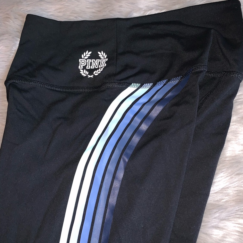 {VS PINK} Ultimate High Waist Striped Leggings - Picture 3 of 7